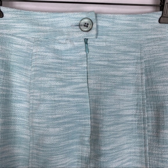 Nanette Lepore women's light blue/white skirt, 8 - Picture 4 of 7
